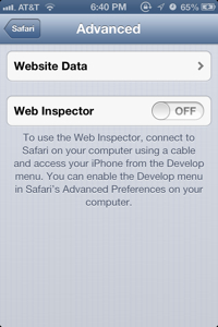 Web Inspector